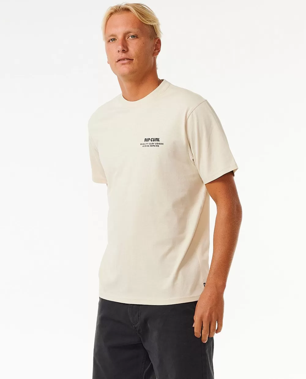 Rip Curl Vestuário | T-shirts e manga cava>T-shirt De Manga Curta Heritage Ding Repairs