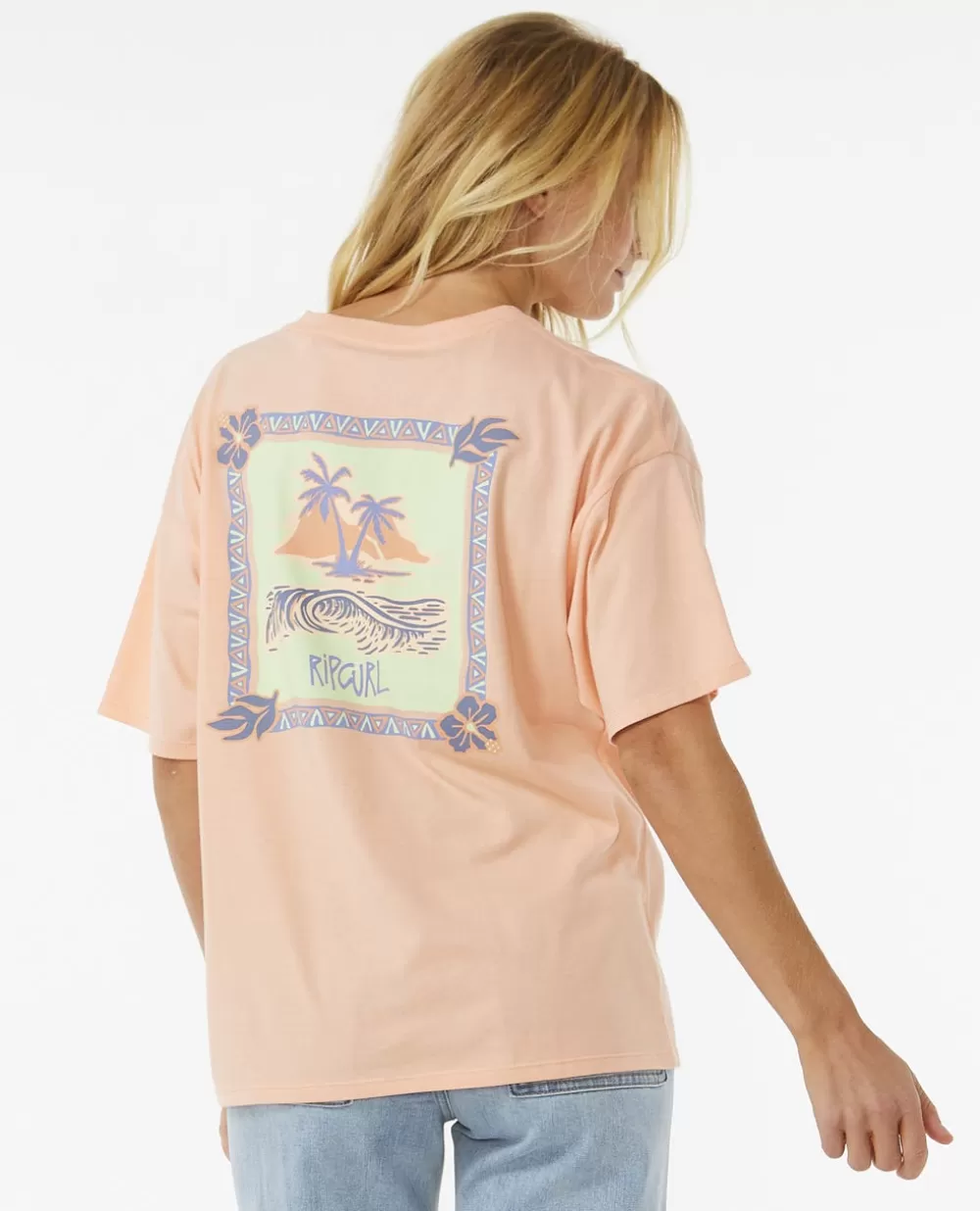 Rip Curl VESTUÁRIO | T-shirts e manga cava>T-shirt De Manga Curta Island Heritage