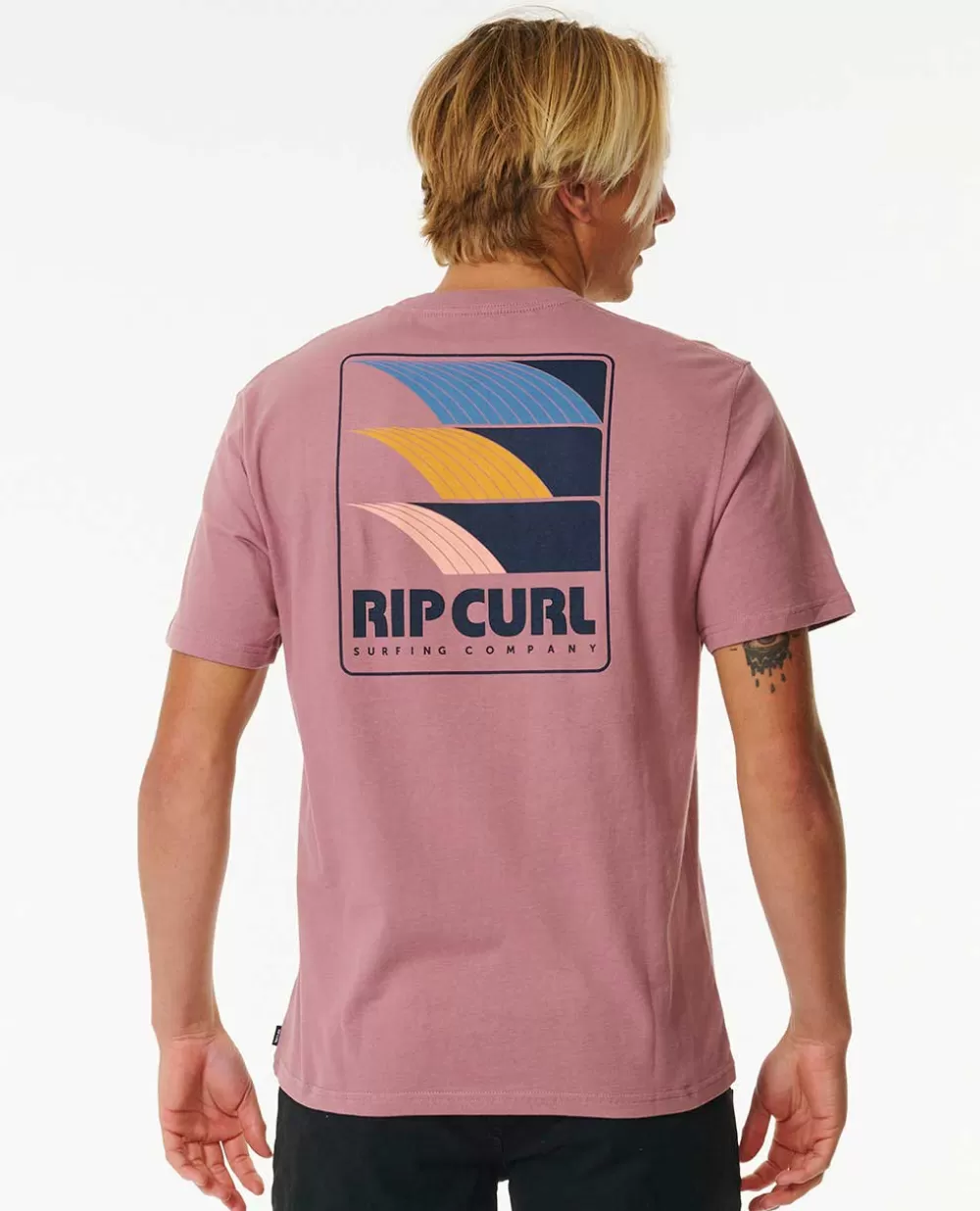 Rip Curl T-shirts e manga cava>T-shirt De Manga Curta Line-up Surf Revival