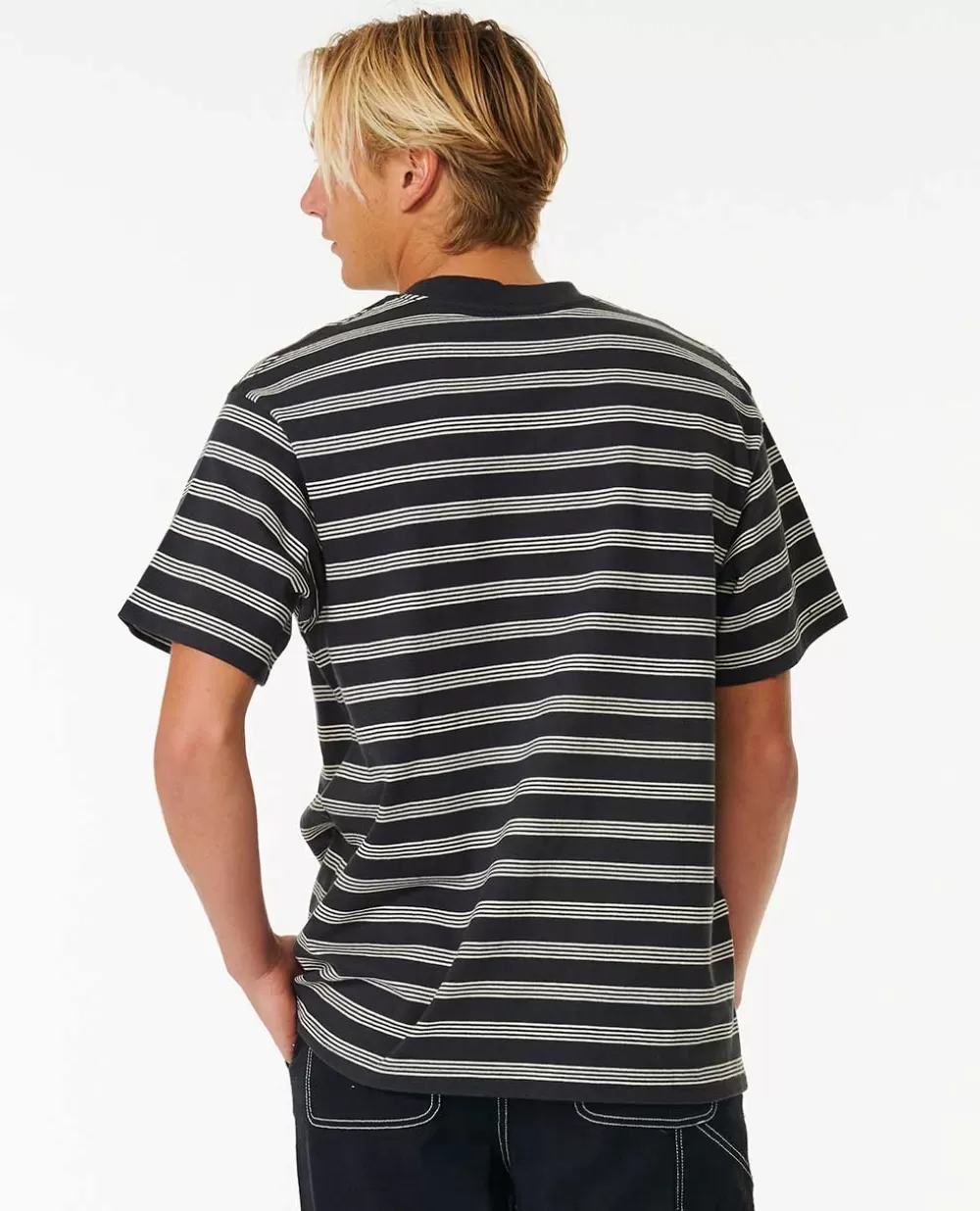 Rip Curl Vestuário | T-shirts e manga cava>T-shirt De Manga Curta às Riscas Quality Surf Products Tradewinds
