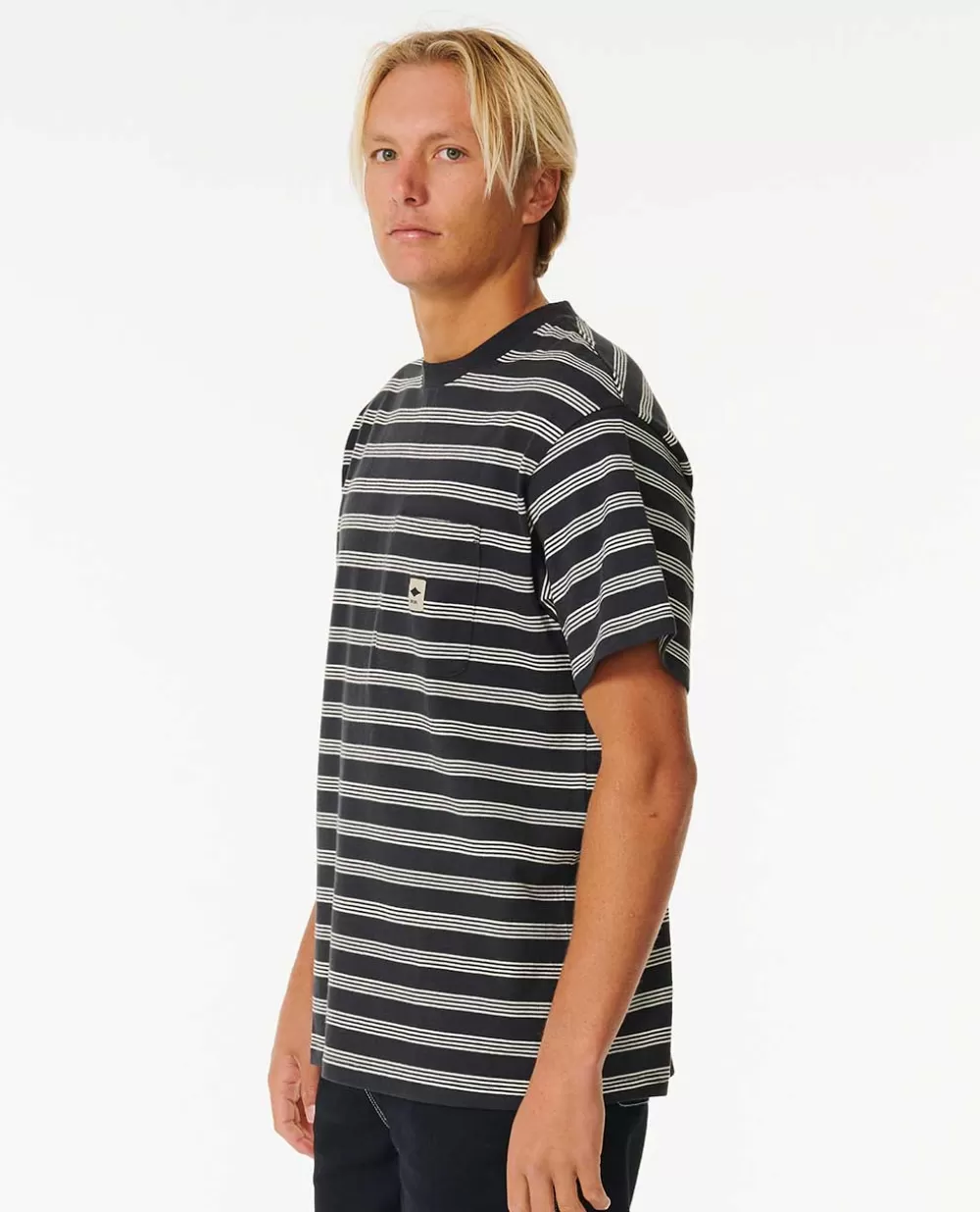 Rip Curl Vestuário | T-shirts e manga cava>T-shirt De Manga Curta às Riscas Quality Surf Products Tradewinds
