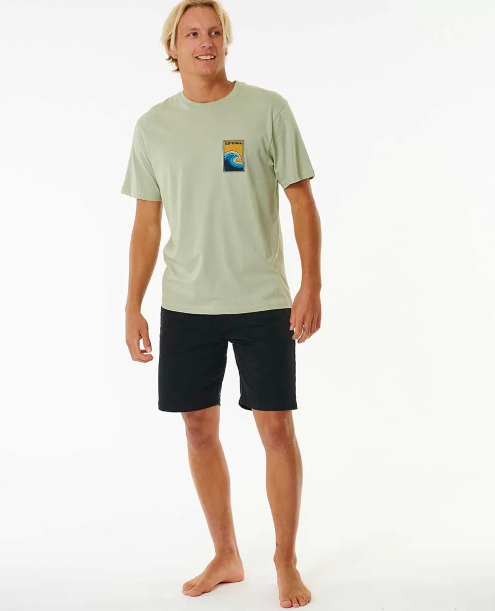 Rip Curl T-shirts e manga cava | Cultura Salt Water>T-shirt De Manga Curta Salt Water Culture Blazing Tubes