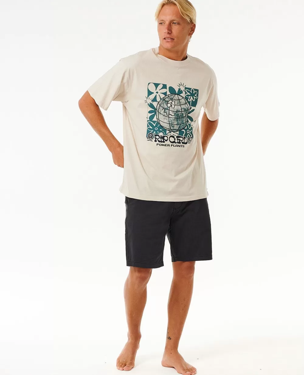 Rip Curl Vestuário | T-shirts e manga cava>T-shirt De Manga Curta Salt Water Culture Earth Power