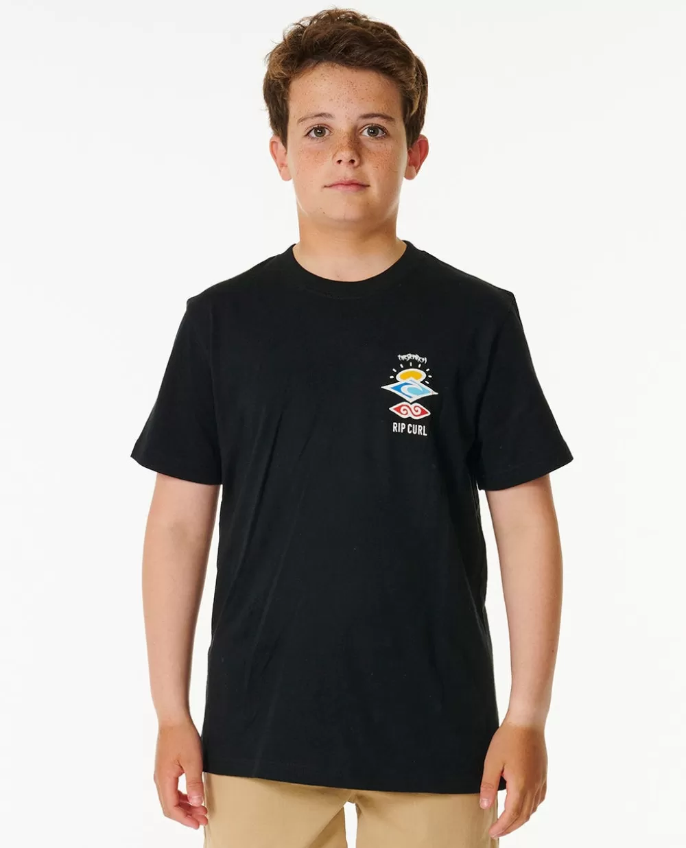 Rip Curl VESTUARIOPARA RAPAZ | Tops e t-shirts>T-shirt De Manga Curta Search Icon Para Rapaz