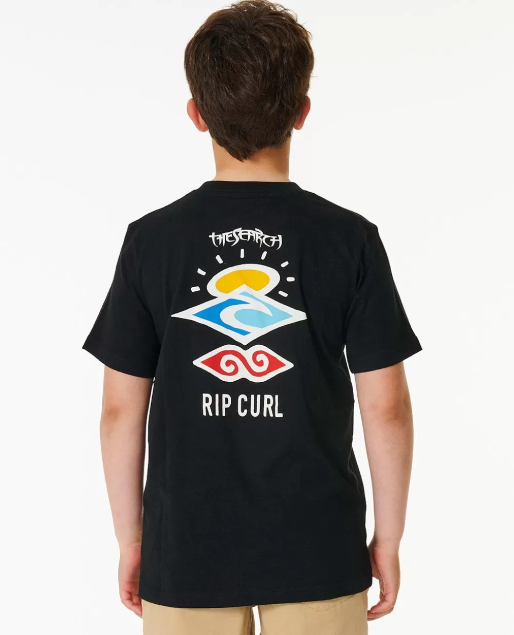 Rip Curl VESTUARIOPARA RAPAZ | Tops e t-shirts>T-shirt De Manga Curta Search Icon Para Rapaz