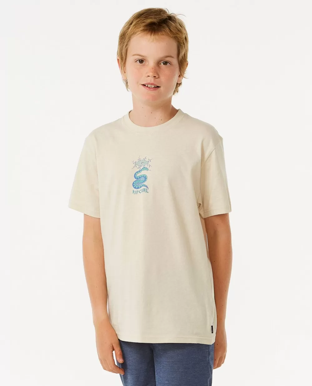 Rip Curl VESTUARIOPARA RAPAZ | Tops e t-shirts>T-shirt De Manga Curta Snake Das Ilhas Perdidas Rapaz