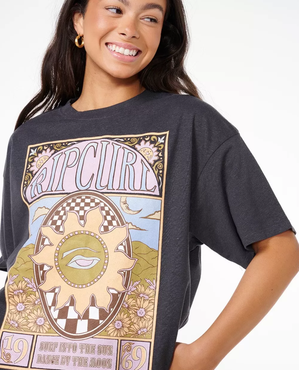 Rip Curl VESTUÁRIO | T-shirts e manga cava>T-shirt De Manga Curta Sun Club Heritage 8222