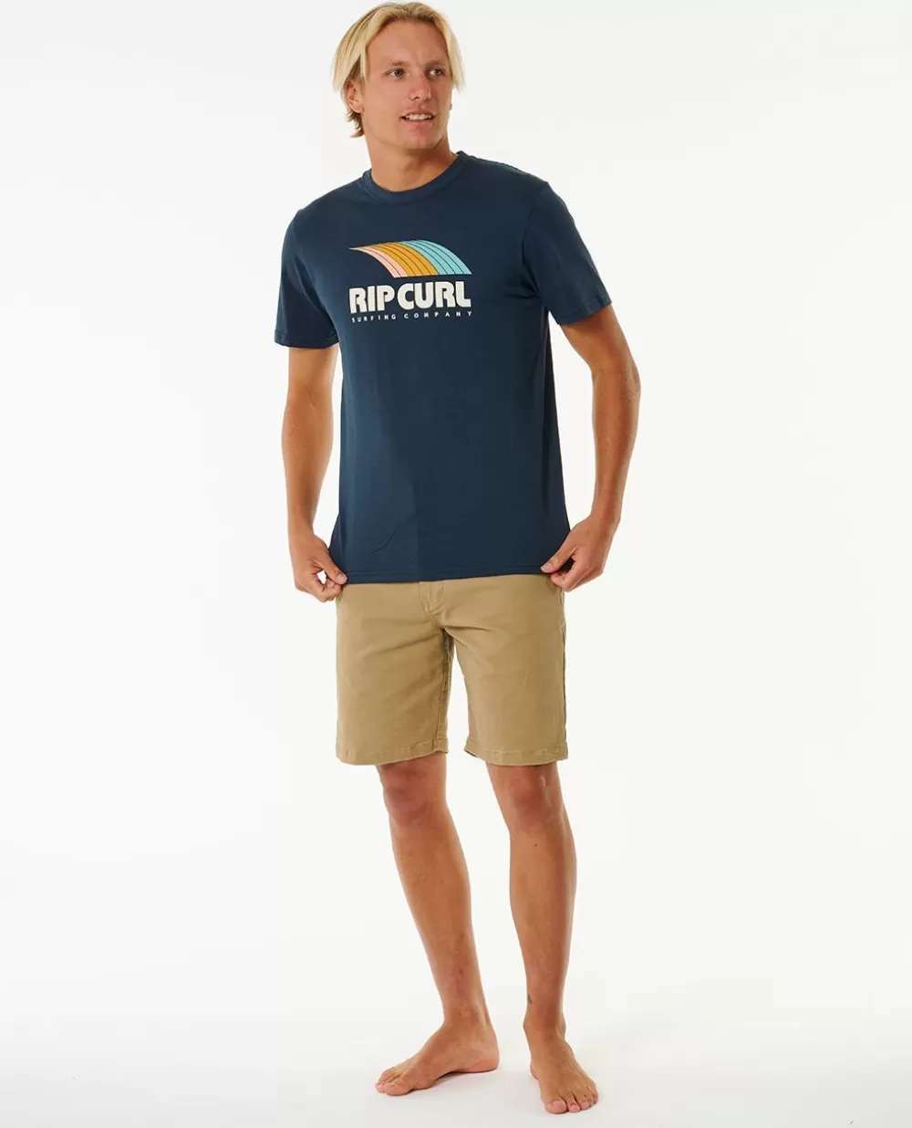 Rip Curl T-shirts e manga cava | Renascimento do surf>T-shirt De Manga Curta Surf Revival Cruise