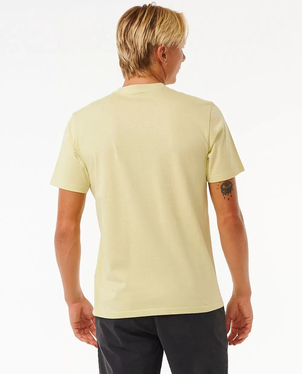 Rip Curl Vestuário | T-shirts e manga cava>T-shirt De Manga Curta Surf Revival Stripe Vintage Yellow