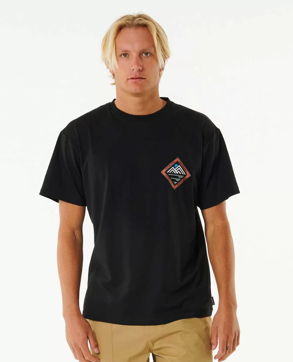 Rip Curl T-shirts e manga cava | VaporCool>T-shirt De Manga Curta Vaporcool Journeys Peak