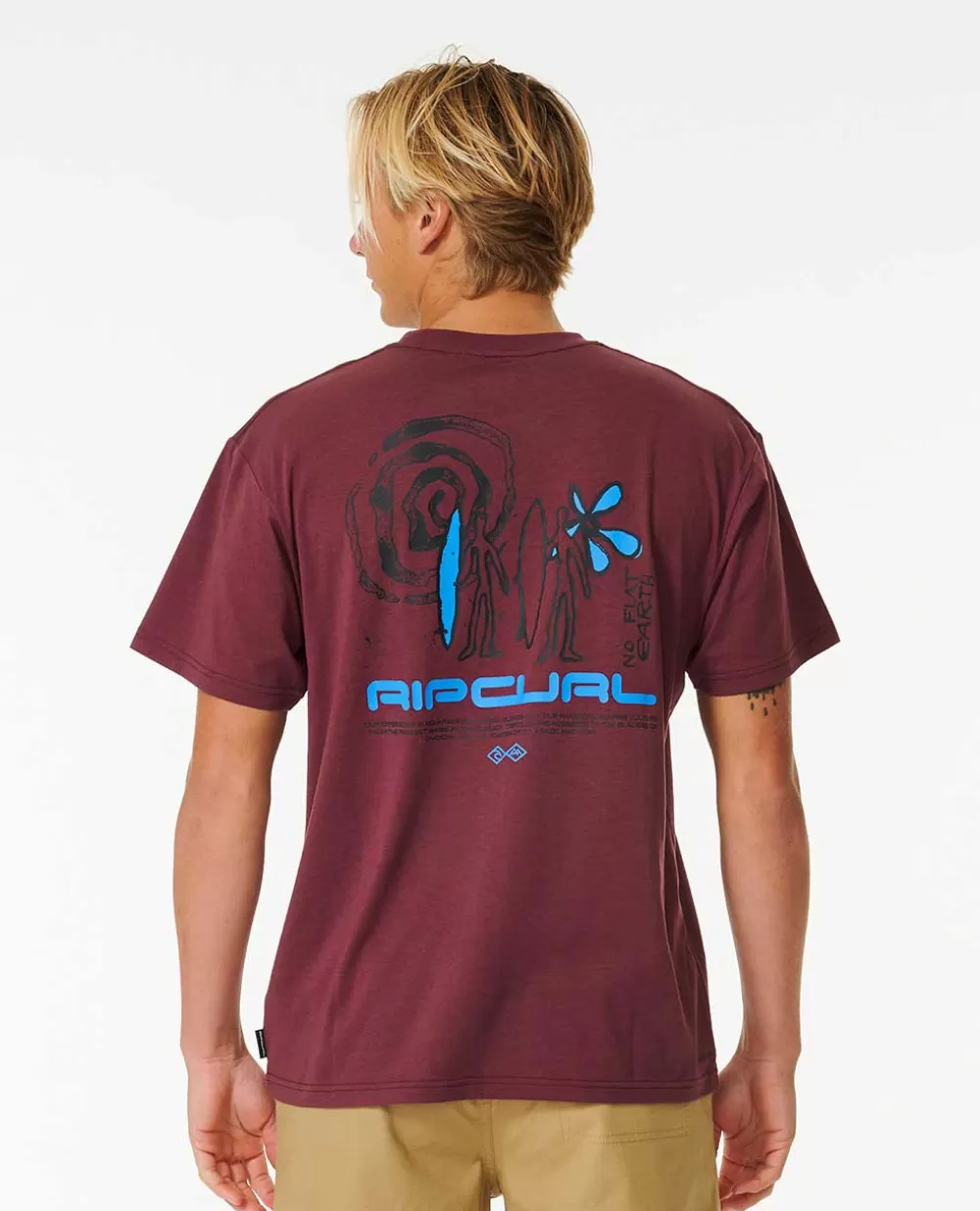 Rip Curl T-shirts e manga cava | VaporCool>T-shirt De Manga Curta Vaporcool Journeys Trip