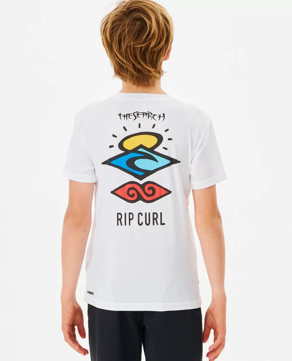 Rip Curl FATOS DEMERGULHOPARA RAPAZ | Camisolas em rash e casacos>T-shirt Icons Surflite Rash Em V De Manga Curta Para Rapaz White