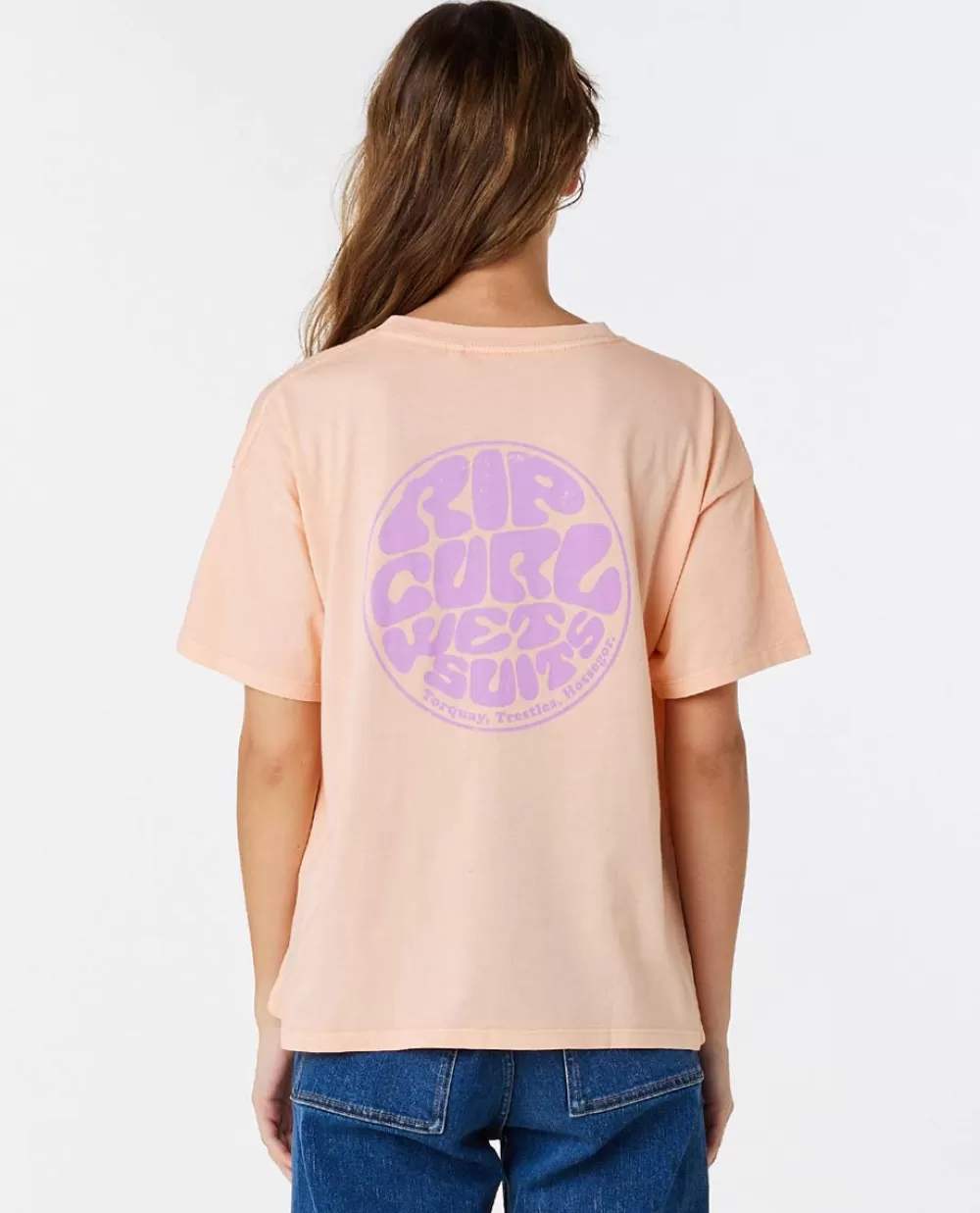 Rip Curl T-shirts e manga cava>T-shirt Relaxada Wettie Icon