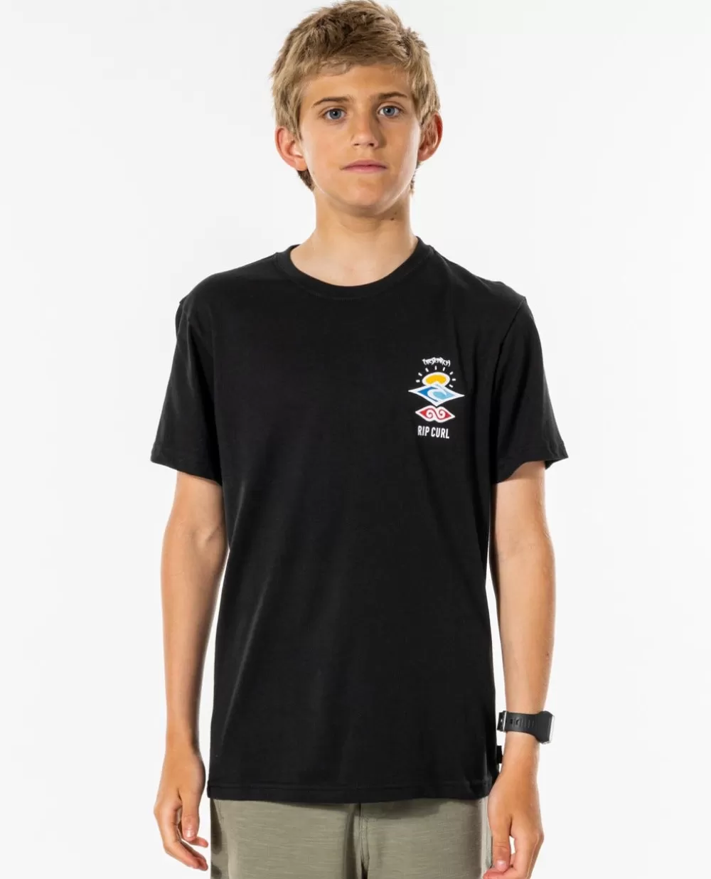 Rip Curl VESTUARIOPARA RAPAZ | Tops e t-shirts>T-shirt Search Essential Para Rapaz