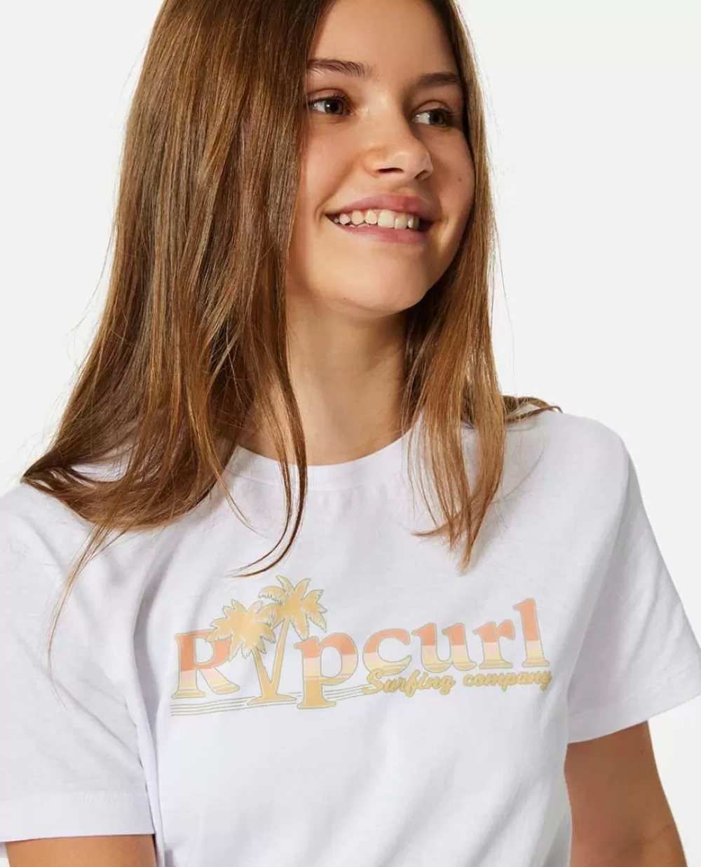 Rip Curl VESTUARIOPARARAPARIGA | Tops e t-shirts>T-shirt Surf Revival Para Rapariga White