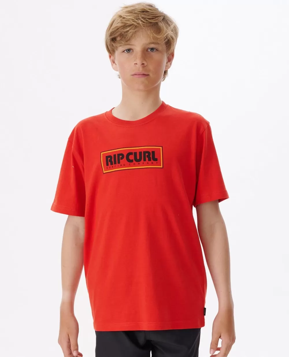 Rip Curl VESTUARIOPARA RAPAZ | Tops e t-shirts>T-shirt Surf Vibrations Para Rapaz Blood