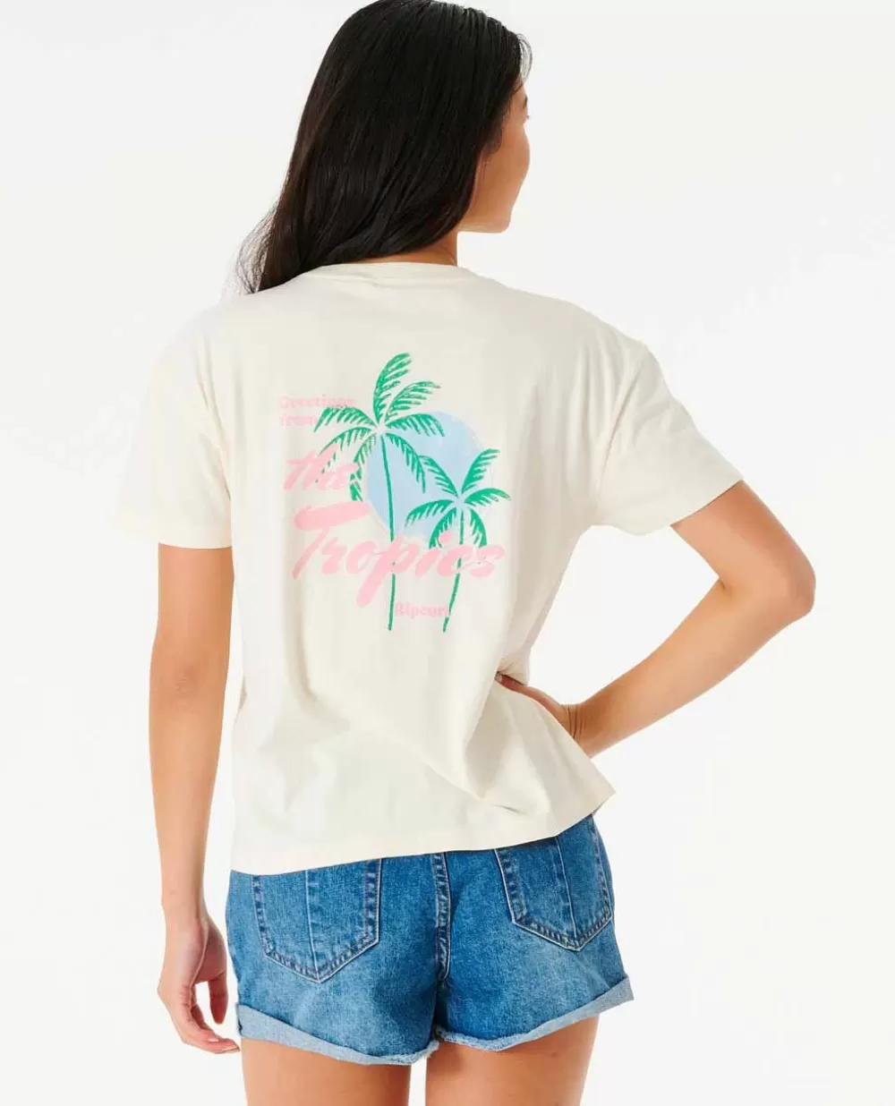 Rip Curl T-shirts e manga cava>T-shirt The Tropics Relaxada