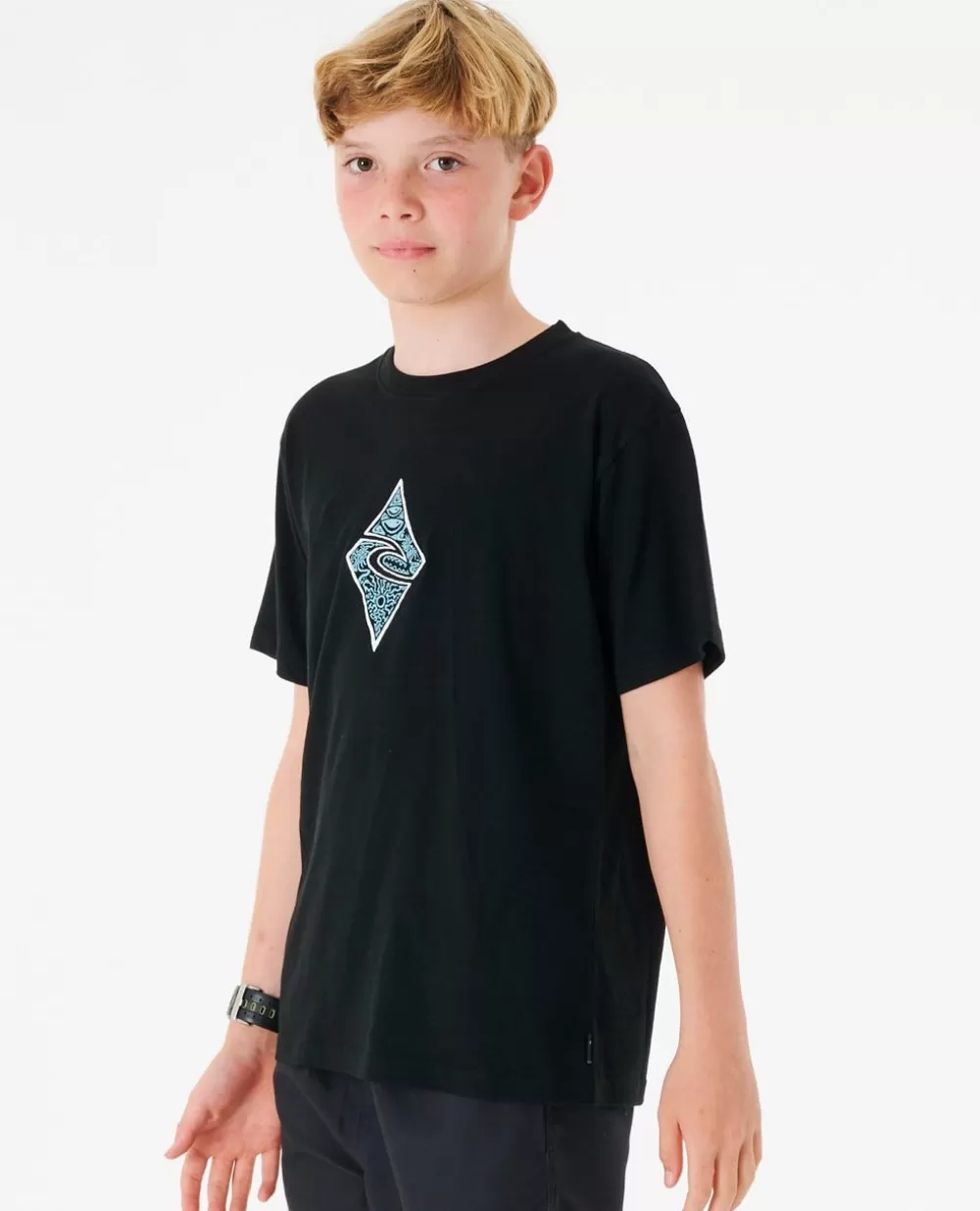 Rip Curl VESTUARIOPARA RAPAZ | Tops e t-shirts>T-shirt Tube Heads Vert Para Rapaz Black