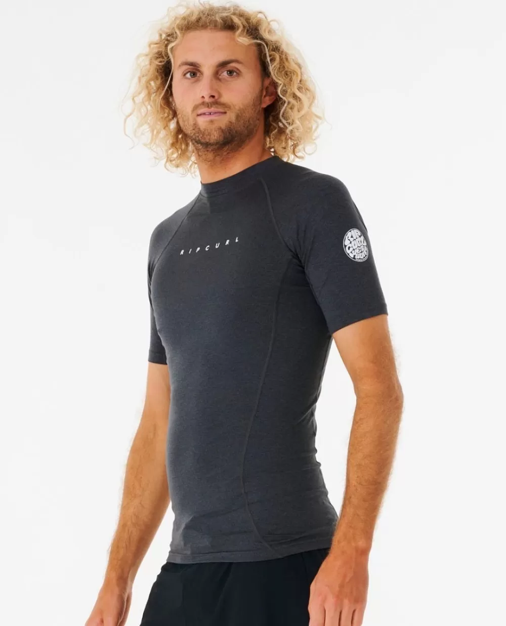 Rip Curl ROUPA DE MERGULHO | Camisolas em rash>T-shirt UV Dawn Patrol Perf De Manga Curta