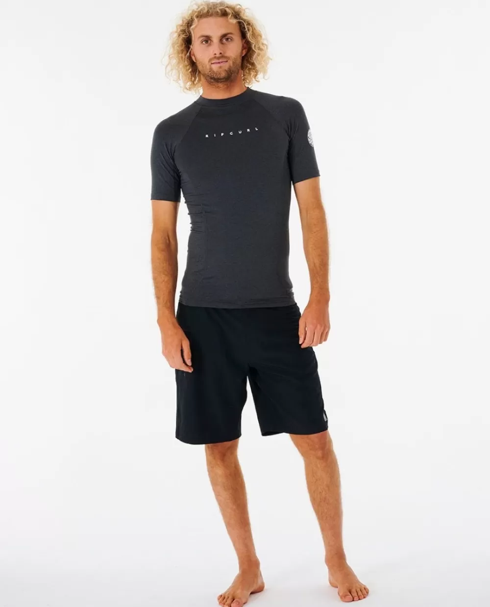 Rip Curl ROUPA DE MERGULHO | Camisolas em rash>T-shirt UV Dawn Patrol Perf De Manga Curta