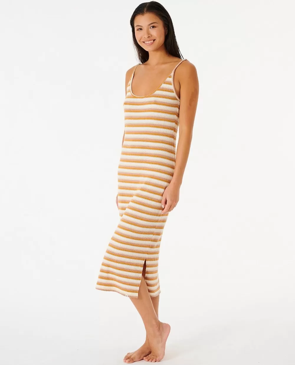 Rip Curl Vestidos e macacões>Vestido Mini Bobbi Stripe Blush